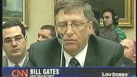 Bill Gates being Bill Gates. Anti-American to the core.