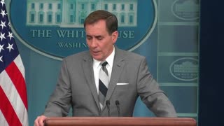 Karine Jean-Pierre and John Kirby hold White House briefing