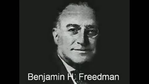 Staat Israel -Rede Benjamin H. Freedman im Jahr 1961 - The Balfour Declaration
