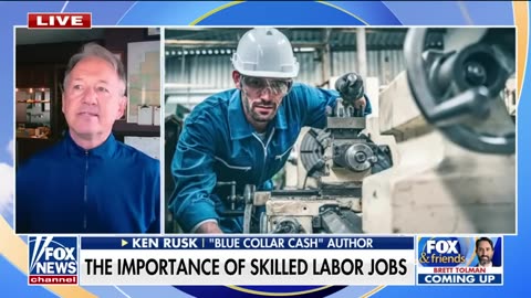 ‘BLUE-COLLAR CRISIS’_ Skilled labor shortage worries industry expert Gutfeld Fox News
