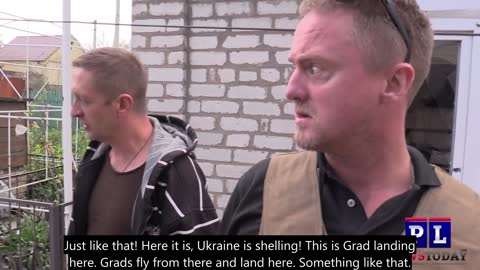 Ukrainian Military Shells Civilians In Donbass 5-1-22 (ENGLISH SUBS)