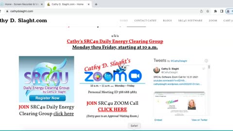 SRC4U Software Zoom Call 4 15 2022 by Cathy D. Slaght