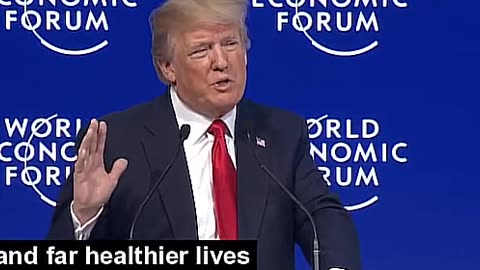 PRESIDENT TRUMP CALLS OUT THE WEF GLOBALIST WATCH THEM PANIC!!