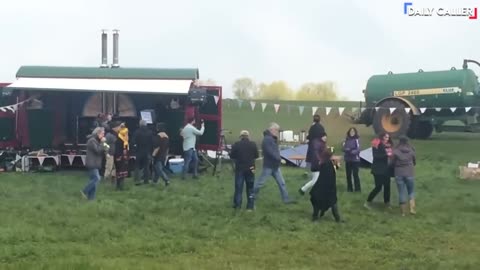 Fed Up Farmer Sprays Poop At Activists For Trespassing