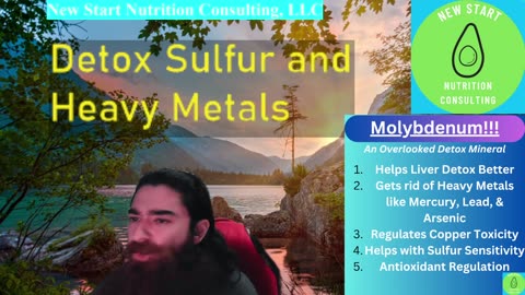 How Molybdenum can DETOX Sulfur and Heavy Metals (DO THIS)!