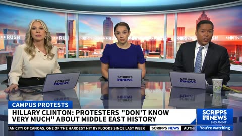 Hillary Clinton Challenges Protesters' Understanding of Middle East