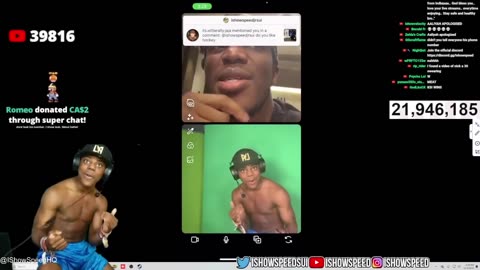 IShowSpeed & KSI Facetime About Their Fight 😂#ishowspeed #funny #comedy #speed