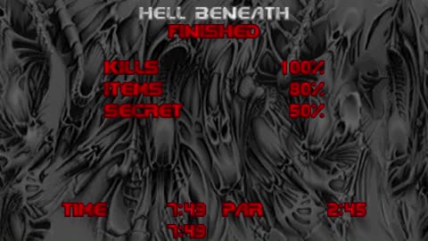 Ultimate Doom E4M1: Hell Beneath - Thy Flesh Consumed