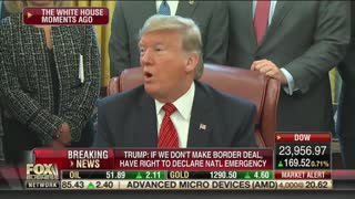 Trump Says He Has An "Absolute Right" To Declare Border A National Emergency