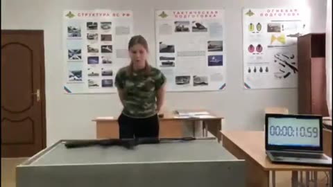 BASIC MILITARY TRAINING FOR SCHOOLCHILDREN IN RUSSIA