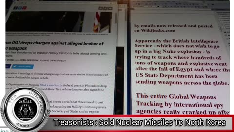 Treasonists Sold Nuclear Missiles To North Korea