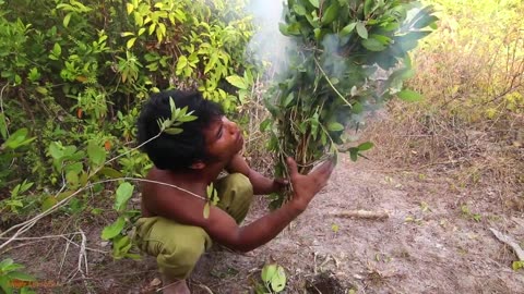 Million Dollars Skill! Brave Millionaire Harvesting Honey Beehive by Hands