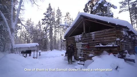Living Alone in the Wild Siberian Forest for 20 years (-71°C - 96°F) #Yakutia #Sakha #Republic