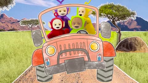 Teletubbies | Safari Party | Ready, Steady, Go! (Official Video) | Music For Kids