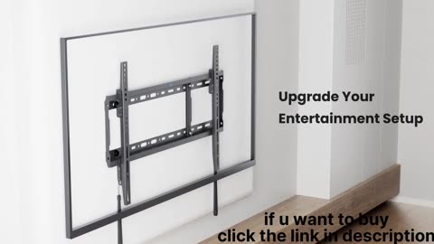 Pipishell UL Listed Tilt TV Wall Mount Bracket Low Profile for Most 37-75 Inch LED LCD