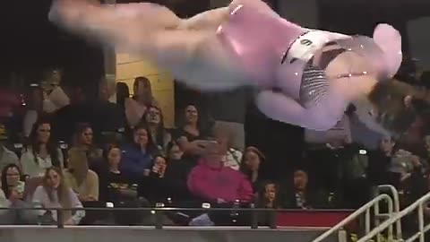 Adelle Speck Floor Exercise 2023 Nastia Liukin Cup Slow Motion #shorts