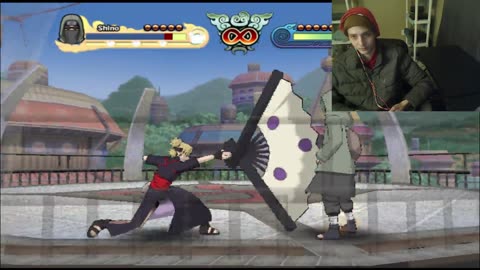 Shino Aburame VS Temari In A Naruto Shippuden Clash of Ninja Revolution 3 Battle