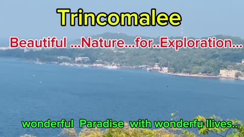 Trincomalee natural harbour