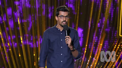 EIC Azeem Banatwalla at Melbourne International Comedy Festival 2018 Comedy Up Late