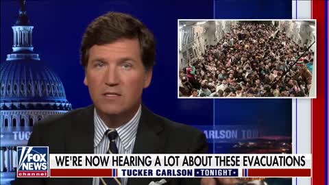 Tucker: We don't know who the Afghan refugees are