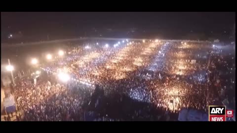 PAQUISTÃO - Protesto incrível contra a remoção de Imran Khan