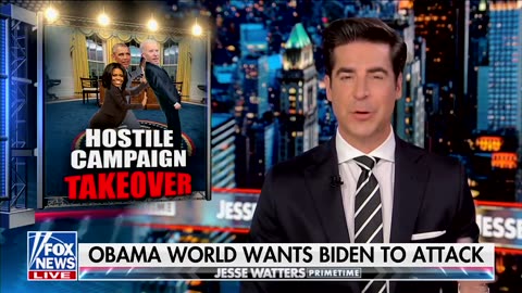 Jesse Watters Reveals Who He Thinks Dems Will Replace Biden With In 2024