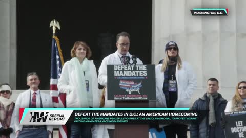 Dr. Richard Urso, Dr. Heather Gessling, & Dr. Lynn Fynn Full Speech | Defeat The Mandates DC