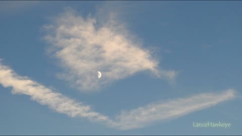 Crazy Cloud Cam | Image Set 168 | The Moon