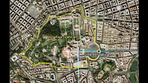 — MASONIC SYMBOLS EXPOSED — VATICAN, ROME , ITALY