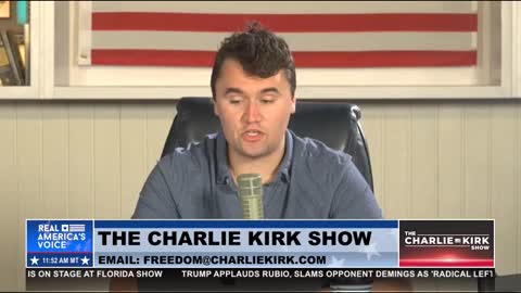 George Webb was on the Charlie Kirk show today!