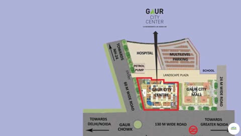 Gaur City Center Commercial Noida Extension