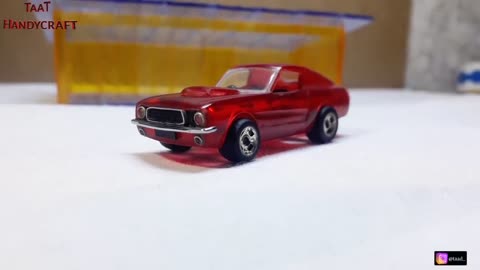 How to Make a Miniature Mustang Classic Car from a Used Gas Lighter