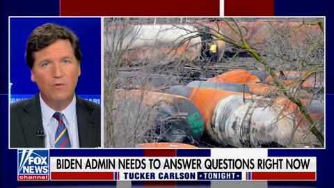 Gov't Response Would've Been Different If Toxic Train Derailment Happened In DC, Tucker Says