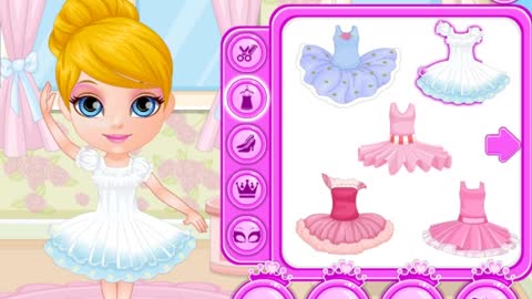 Baby Barbie Ballerina Costumes - Best Game for Little Girls