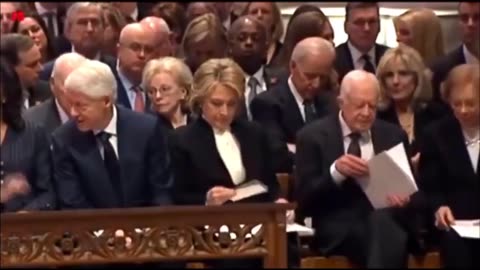 White Envelopes, Bush Sr. Funeral