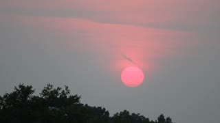 Strongsville Ohio sunset Aug 8 2021