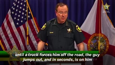 POLK COUNTY FLORIDA SHERIFF GRADY JUDD DEFENDS UBER DRIVER WHO SHOT ASSAILANT