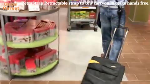 RetraStrap: Hands-free carry-on luggage from Retra Products LLC