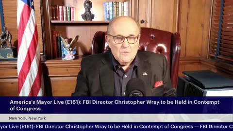 America's Mayor Live (E161): FBI Director Christopher Wray to Face Contempt of Congress Hearing