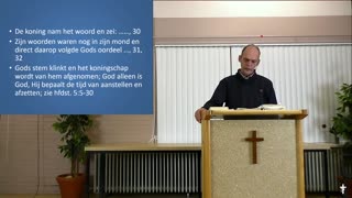 Bijbelstudie Daniël 4:29-37 - Rennie Schoorstra Deel 6