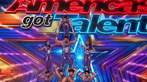 UNBELIEVABLE Dance Group from India SHOCK Simon Cowell and the Judges on America's Got Talent 2023!