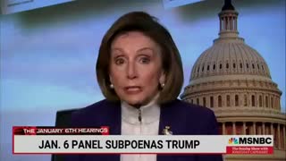 Pelosi says she doesn't think Trump "is man enough to show up" for the Jan 6 hearing