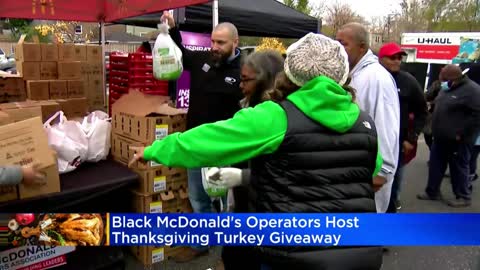 Black McDonalds Operators Association hosting turkey giveaway through Saturday
