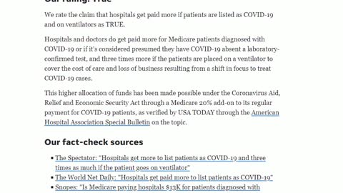Incentivized to Kill: Government Bounties on American Lives: "Hospitals get paid an enormous amount if they use remdesivir," informed Dr. Peterson Pierre. "20% surcharge on the entire hospital bill."