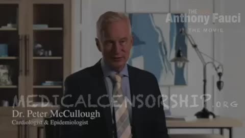 Dr. Peter McCullough gives an explosive 💥 testimony for The Real Anthony Fauci - The Movie 🎥🍿