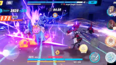 Honkai Impact 3rd - Memorial Arena Vs Bright Knight S Difficulty July 15 2022