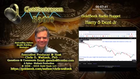 GoldSeek Radio Nugget - Harry S. Dent Jr: Gold vs. Treasury Bonds in a Downturn