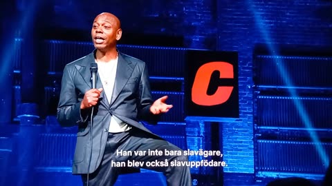 Dave Chapelle - Super joke about SPACE JUICE - SweSub