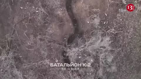 Heavy Ukrainian troops attack Russian trench identified by a drone - No one survived” Breaking News