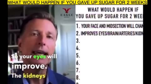 Forget Cancer, Wrinkles are really scary! BLURRY VISION; STOP SUGAR INTAKE!